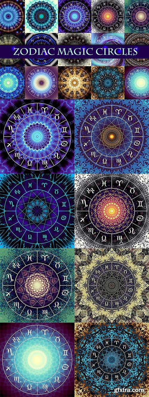 CM - 30 mystic zodiac circles 1663895