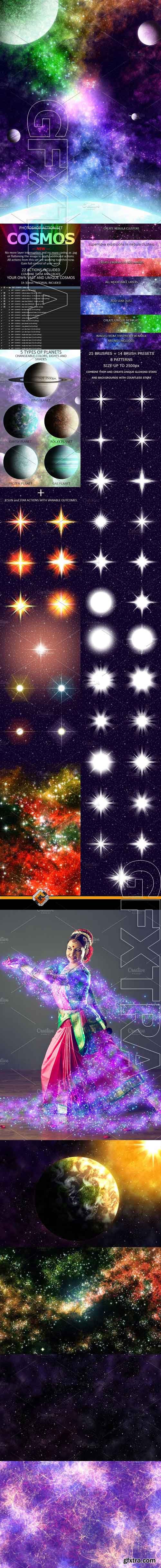 Creativemarket - COSMOS Photoshop Action Set 1739161