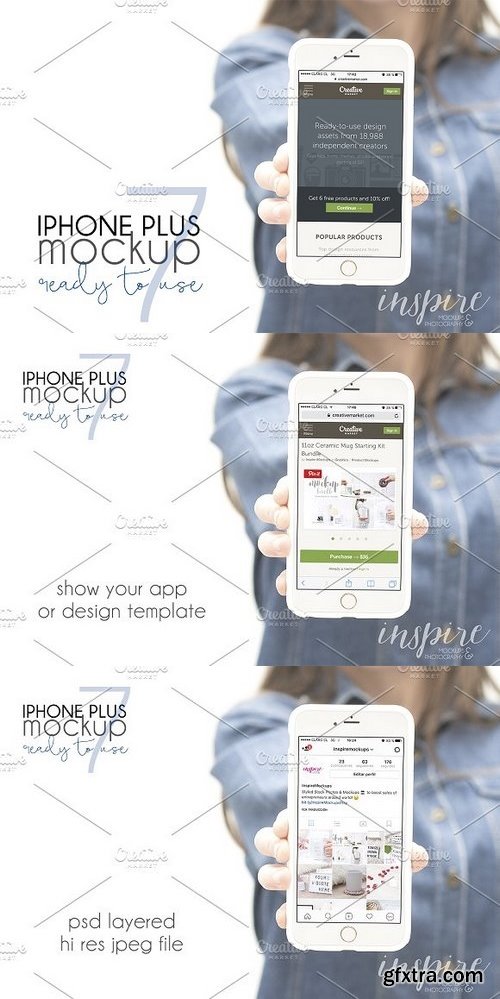 CM - Iphone 7 Mockup PSD 1327512