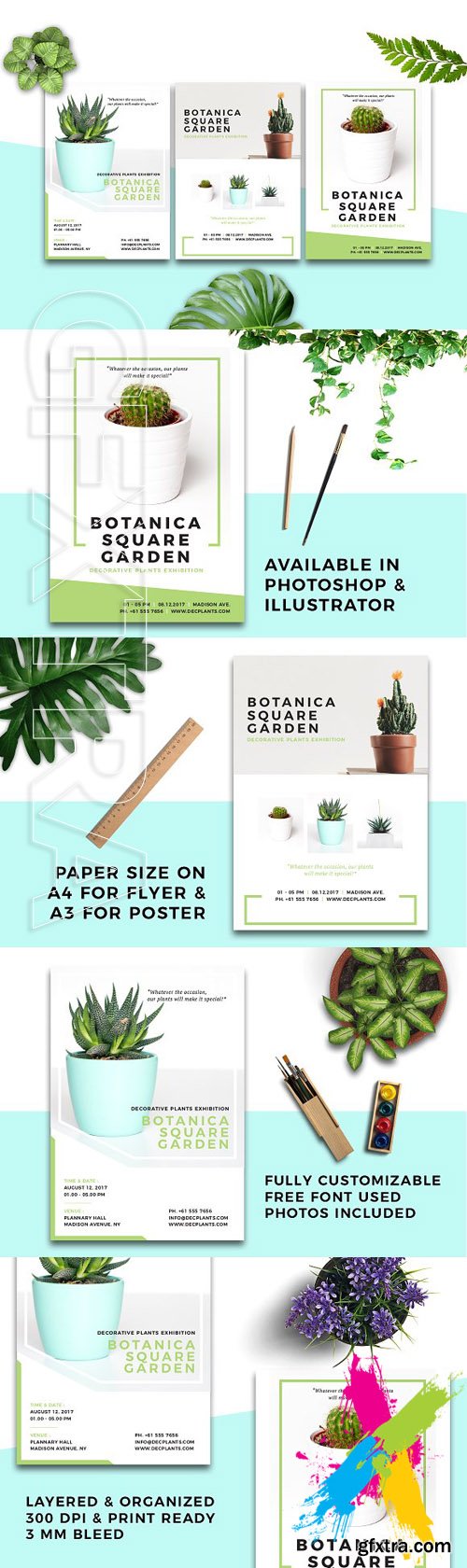 Creativemarket - BOTANICA - Event Flyer & Poster 1755625