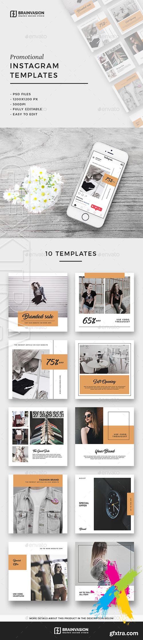 GraphicRiver - Instagram Templates Vol. 04 20437836