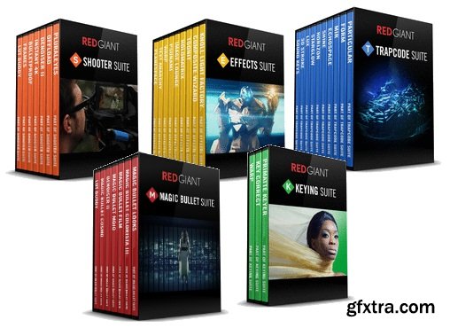 Red Giant Complete Suite 2017 for Adobe CS5 - CC 2017 (15.08.2017) (Mac OS X)