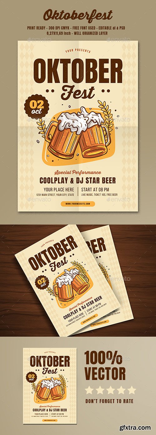 Graphicriver - Oktoberfest Flyer 20477646