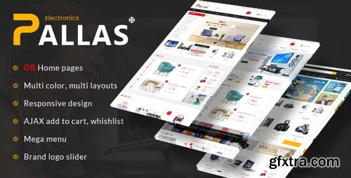 ThemeForest - Pallas v1.0 - Responsive Magento Theme 20481649