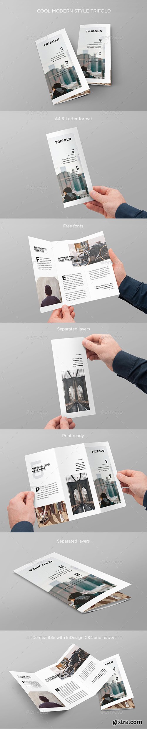 Graphicriver - Cool Modern Style Trifold 20453014