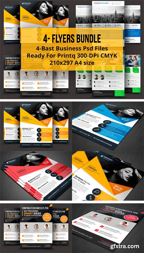 CM - Corporate Flyers Bundle 1725469