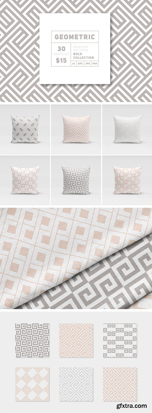 CM - Bold Seamless Patterns Set 1724820