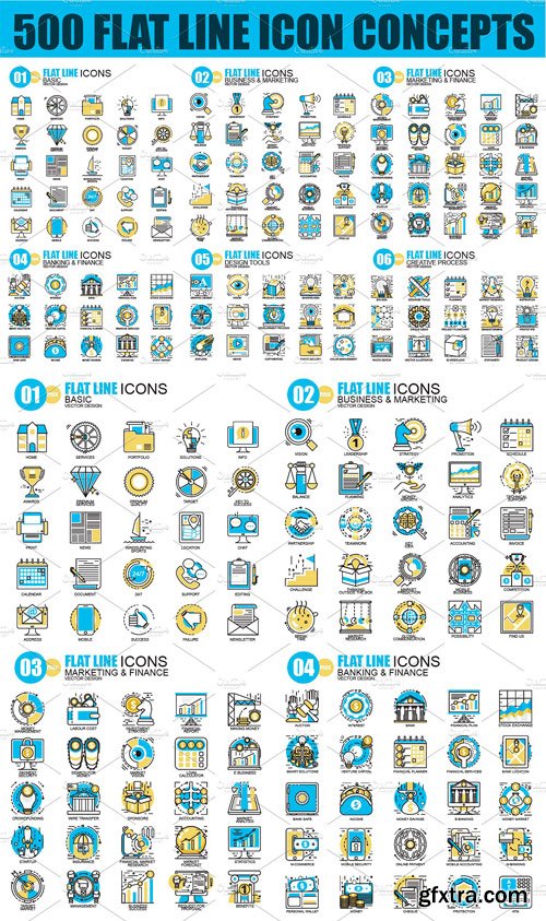 CM - Flat Line Web Icons 1724514