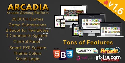 CodeCanyon - Arcadia v1.6.6 - Arcade Gaming Platform - 19717943