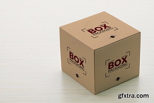 PSD Mock-Up - Box Packaging 2017