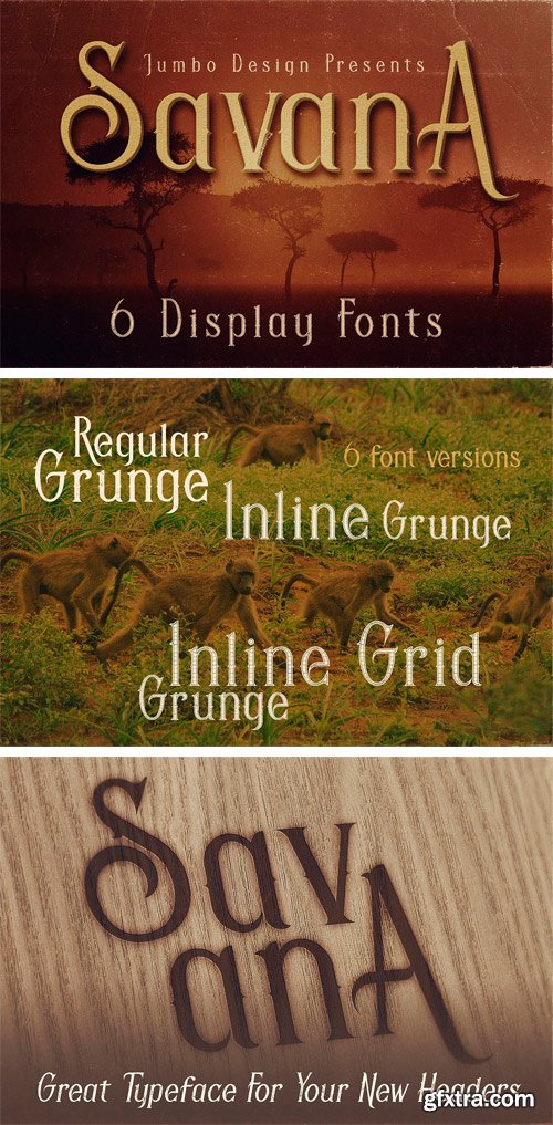 CM - Savana - Display Font 1723797