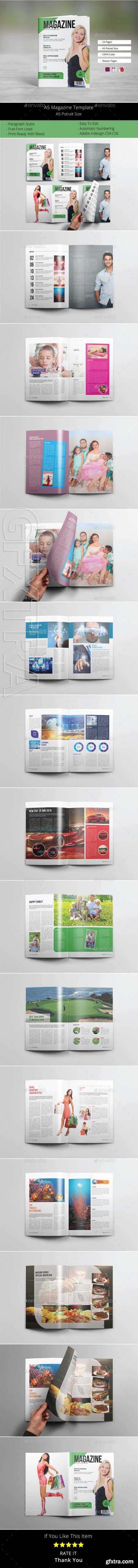 GraphicRiver - A5 Magazine Template 20464274