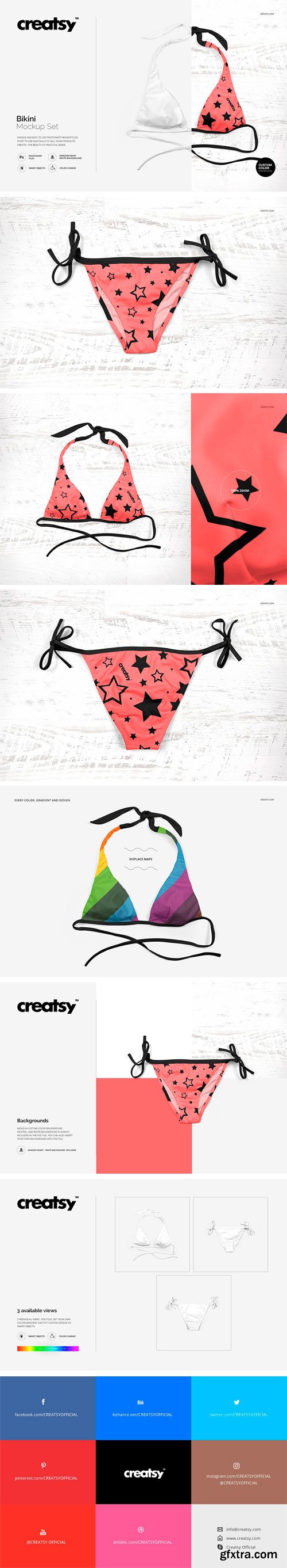 CM - Bikini 2 Mockup Set 1726239