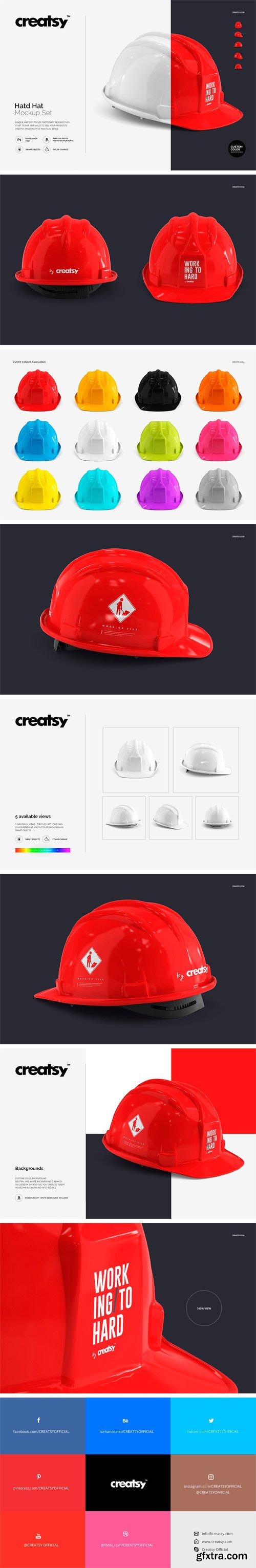 CM - Hard Hat Mockup Set 1707710