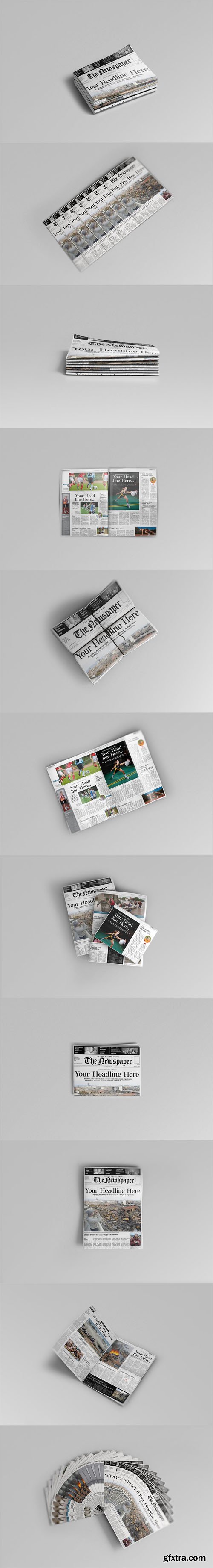 Newspaper Mockups 01