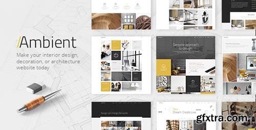 ThemeForest - Ambient v1.0 - A Contemporary Theme for Interior Design, Decoration, and Architecture - 19502949