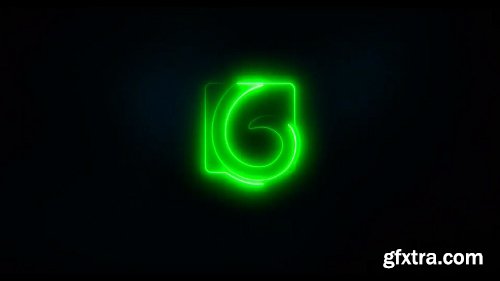 Videohive Quick Neon Logo 19802614