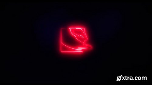 Videohive Quick Neon Logo 19802614