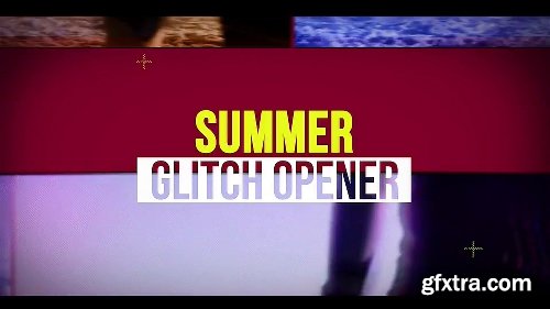 Videohive Summer Glitch Opener 19865837