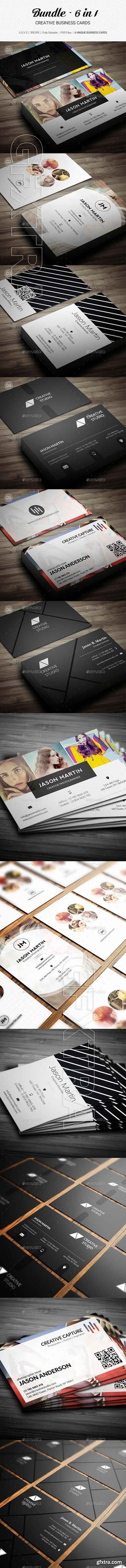 GraphicRiver - Bundle - Creative Photographer Business Cards - B25 20443456