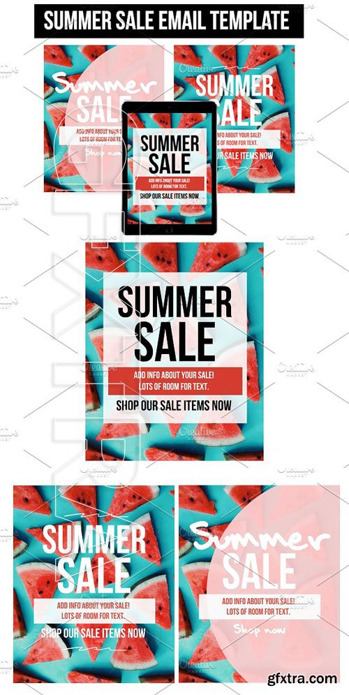 Creativemarket - Summer Sale Email Template 1755990