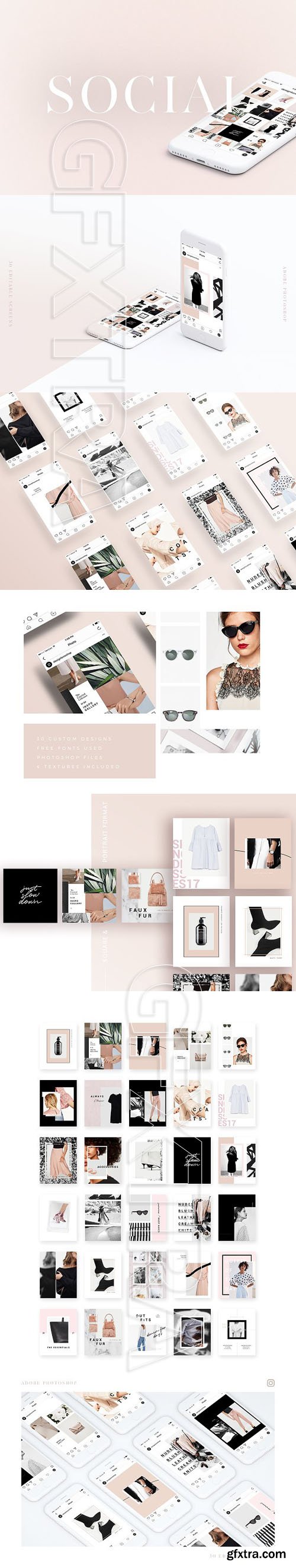 Creativemarket - Instagram Social Pack 1758741