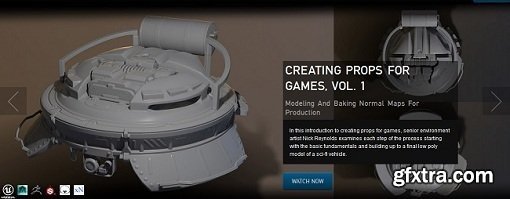 The Gnomon Workshop - Creating Props for Games Vol. 1