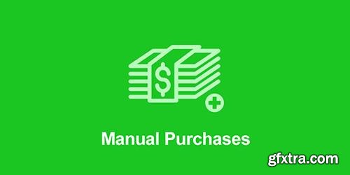 Manual Purchases v2.0.4 - Easy Digital Downloads Add-On