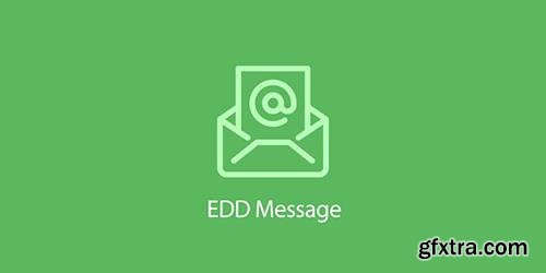 EDD Message v1.1 - Easy Digital Downloads Add-On