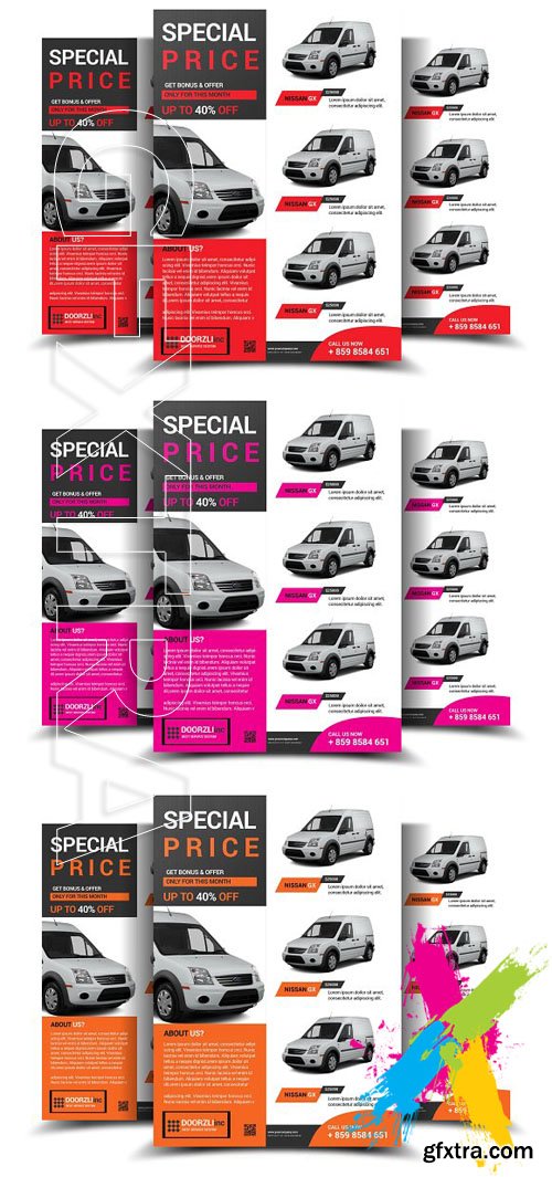 Creativemarket - Car Sale Flyer 1766025