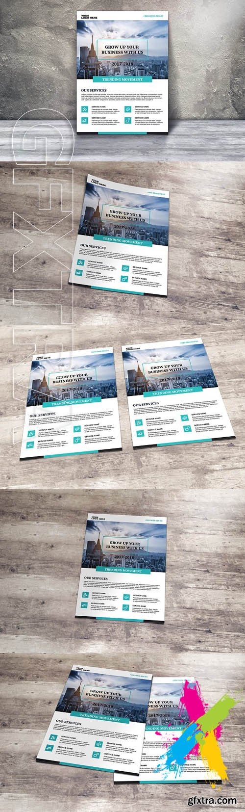 Creativemarket - Business Flyer Template 1764761