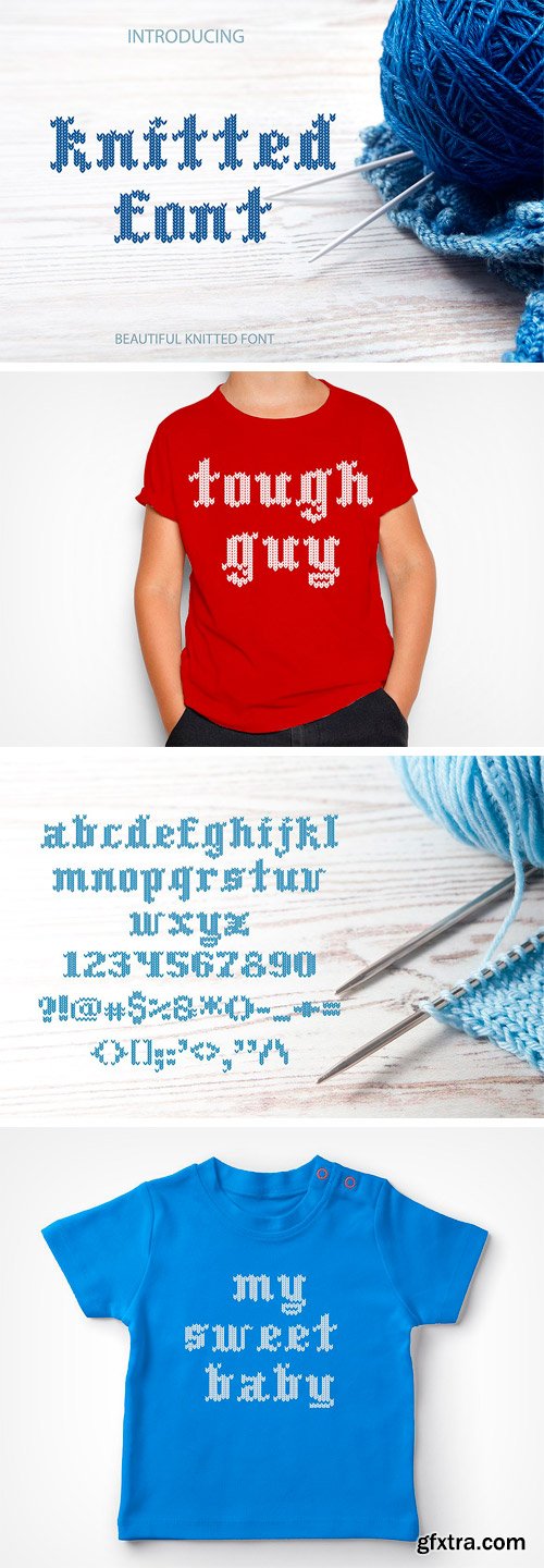 CM - Knitted Font 1723466