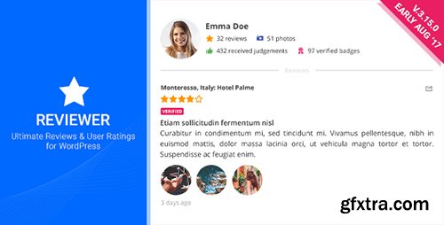CodeCanyon - Reviewer WordPress Plugin v3.15.0 - 5532349 - NULLED