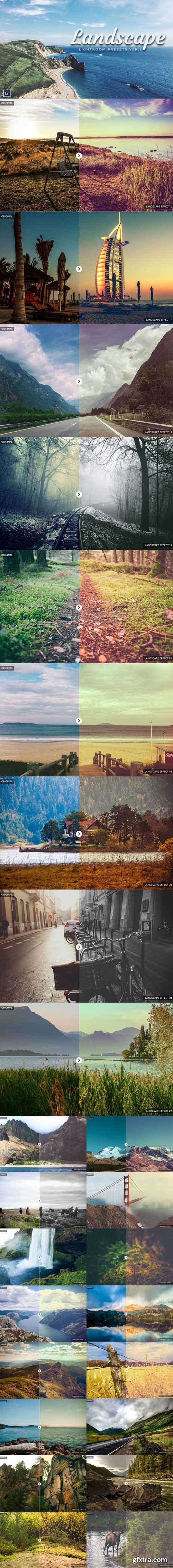 25 Landscape Lightroom Presets [RAW/JPEG]