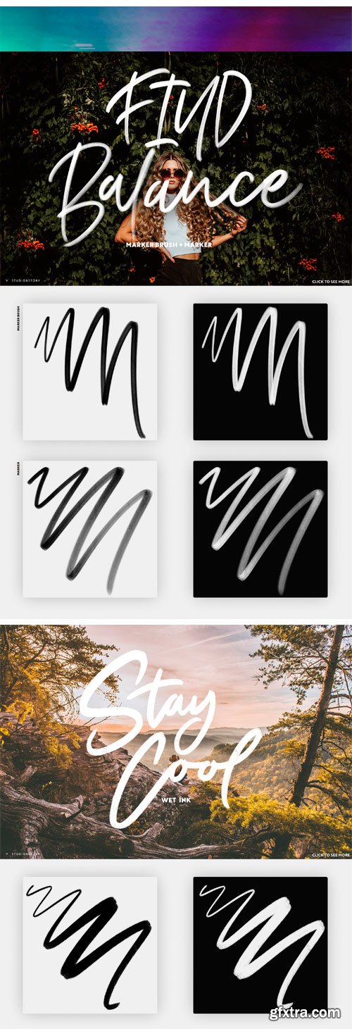 CM - Lettering Brushes for Procreate 1708797