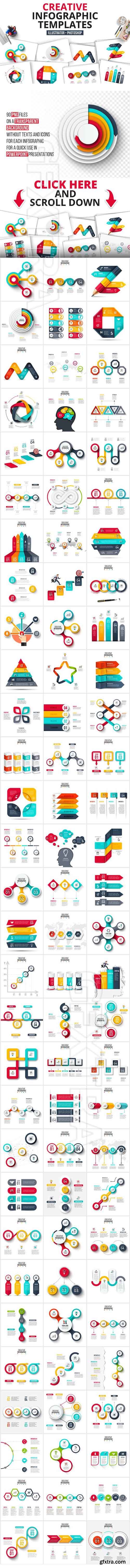 Creativemarket - Creative infographics templates 1765975