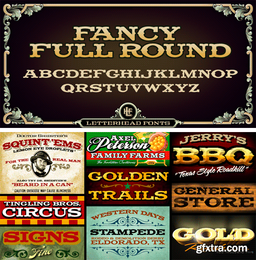 LHF Fancy Full Font Family