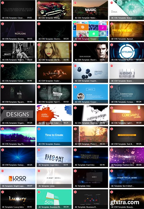 Videoblocks Intro After Effects Template Crazy Bundle