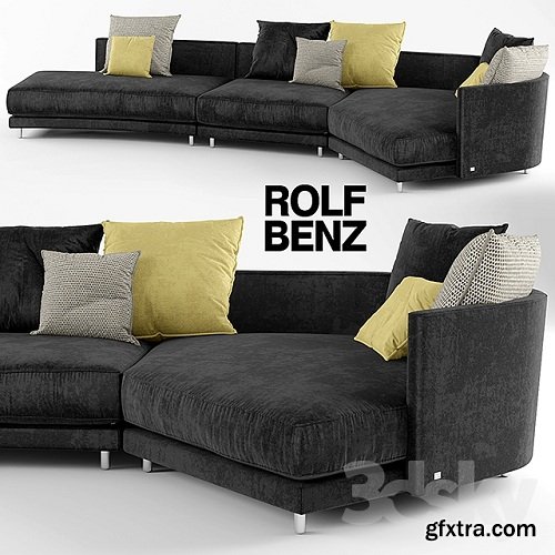 Sofa ROLF BENZ ONDA 3d Model