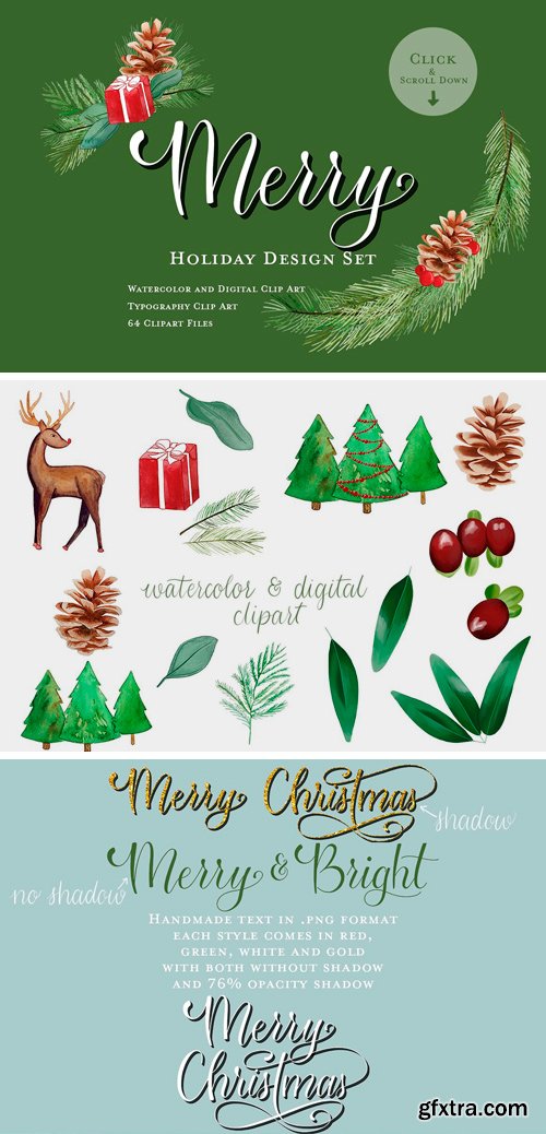 CM - Merry Holiday Design Set 1726576