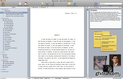 Storyist 3.3 (Mac OS X)