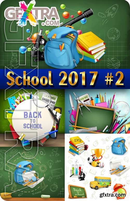 Back to School 2017 #2 - Stock Vector