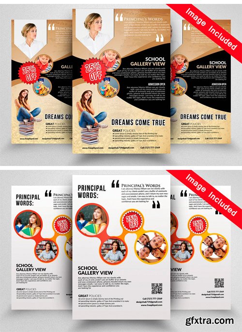 CM - 10 Education Flyer Bundle Vol.01 1740400