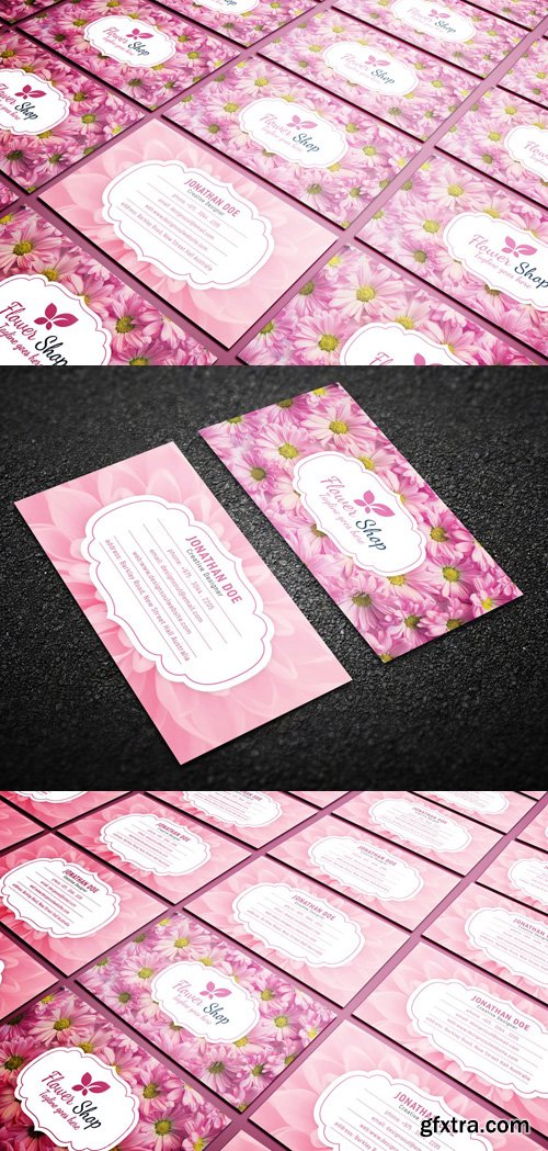 Flower Shop Business Card