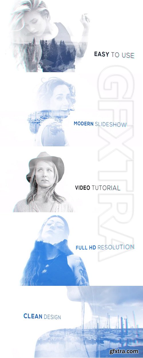 Double Exposure Slideshow - After Effects