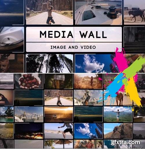 Media Wall - After Effects