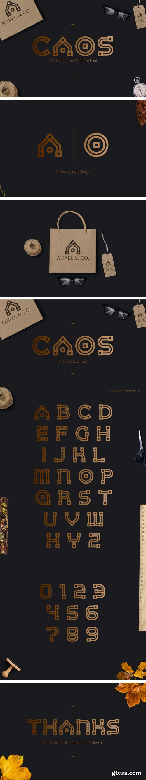 CM - CAOS | The Logo Typeface 1758049