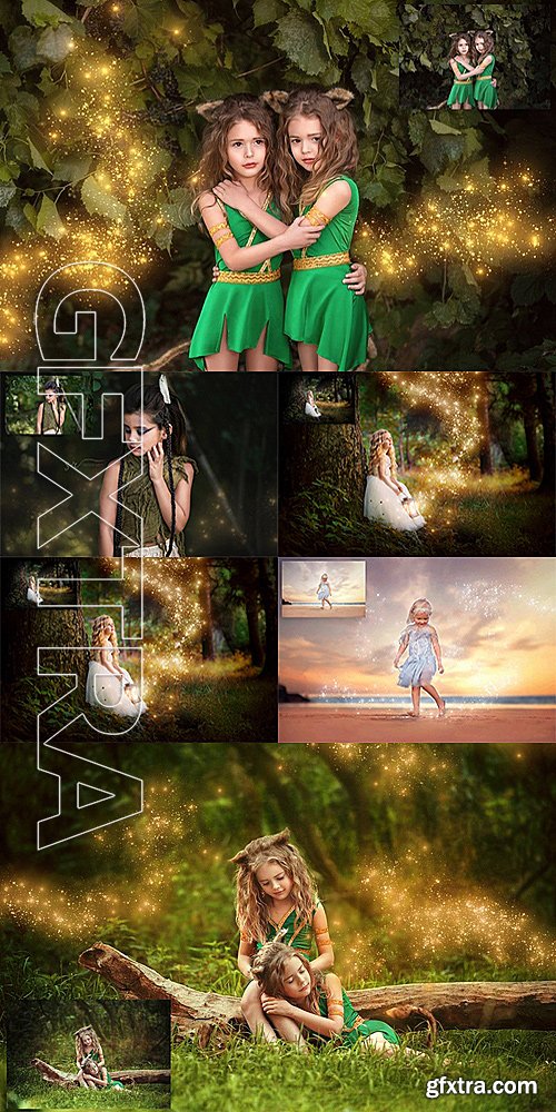 CreativeMarket Fairy Dust Collection 1357709