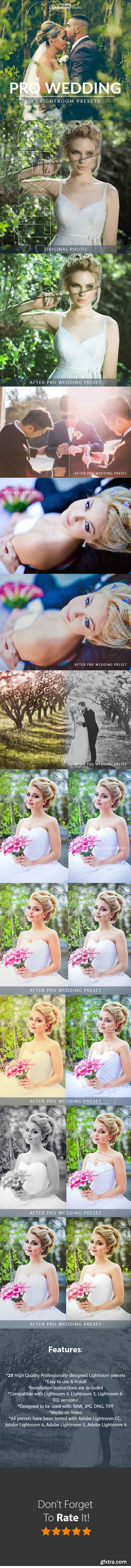 GraphicRiver - 25 Pro Wedding Lightroom Presets 20423858