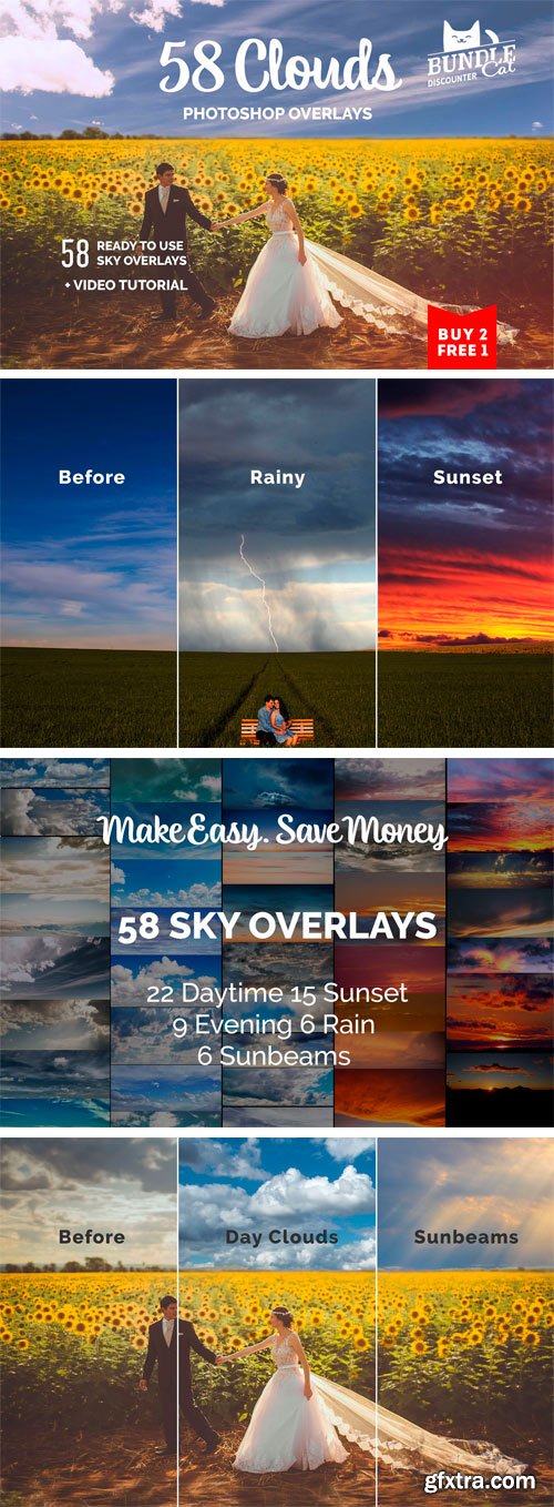 CM - 58 Sky Photoshop Overlays 1724118